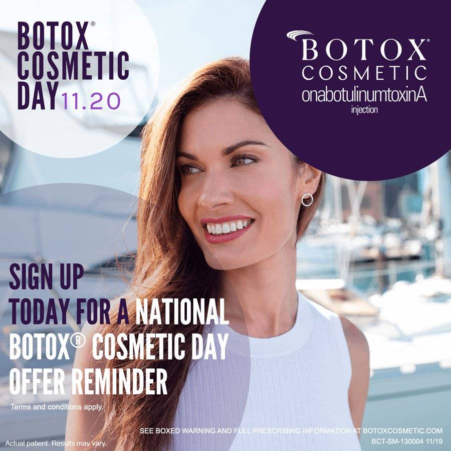 Dr. Melinda Silva MD Botox Cosmetic Day November 20. Dr. Melinda Silva MD Botox Cosmetic Day November 20.